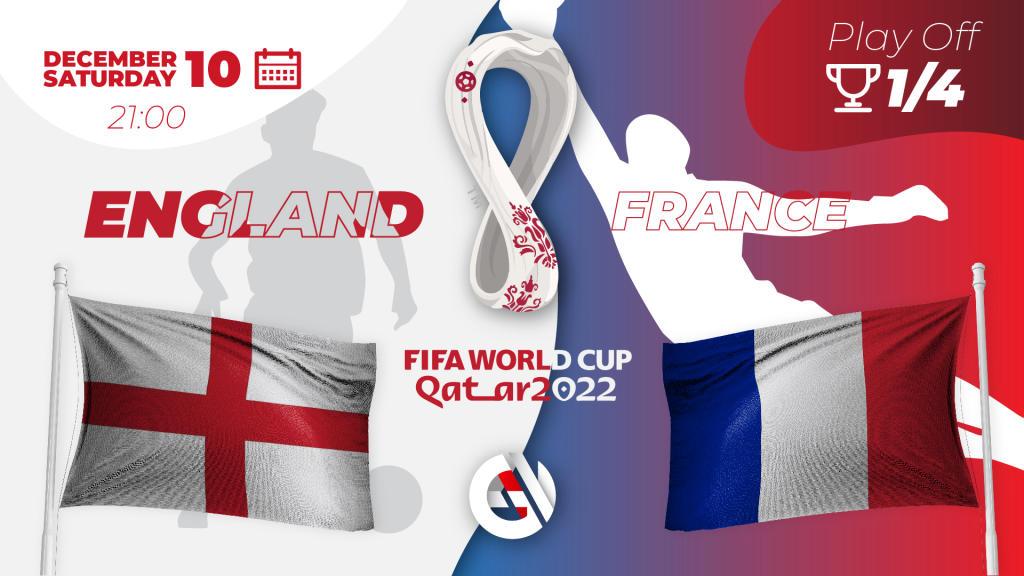England - Frankrike: spådom og spill på VM 2022 i Qatar
