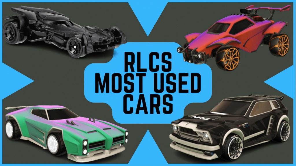 De 4 mest brukte bilene i Rocket League Championship Series