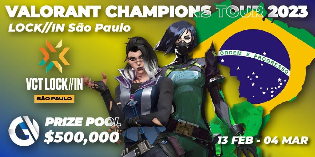 Forhåndsvisning VALORANT Champions Tour 2023: LOCK // IN S ã o Paulo