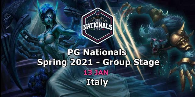 PG Nationals Spring 2021 - Group Stage