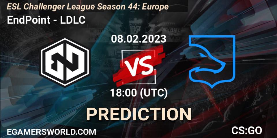 EndPoint vs LDLC: Match Prediction. 08.02.23, CS2 (CS:GO), ESL Challenger League Season 44: Europe
