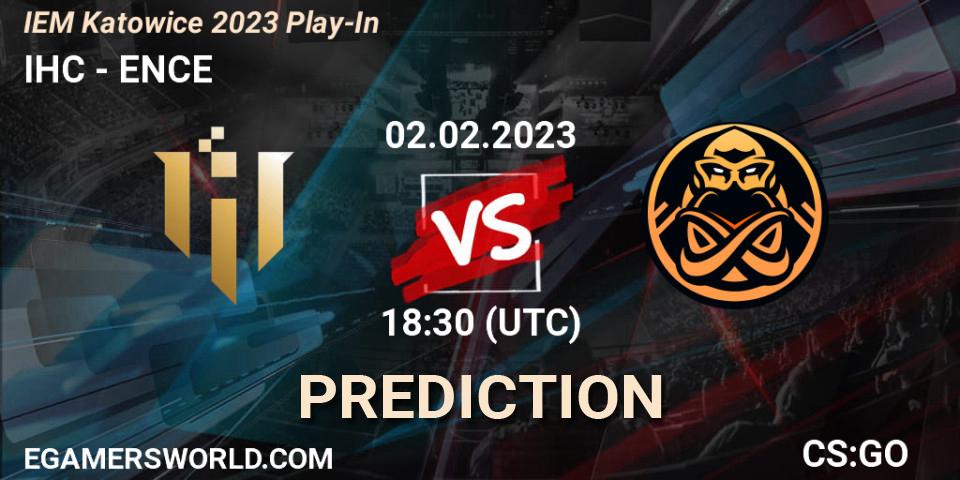 IHC vs paiN Gaming: Match Prediction. 02.02.23, CS2 (CS:GO), IEM Katowice 2023 Play-In