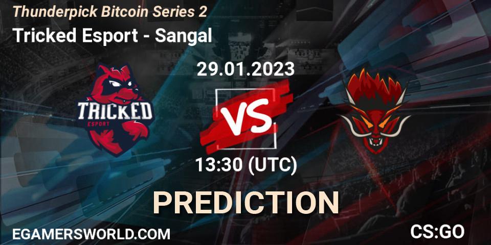 Tricked Esport vs Sangal: Match Prediction. 29.01.23, CS2 (CS:GO), Thunderpick Bitcoin Series 2