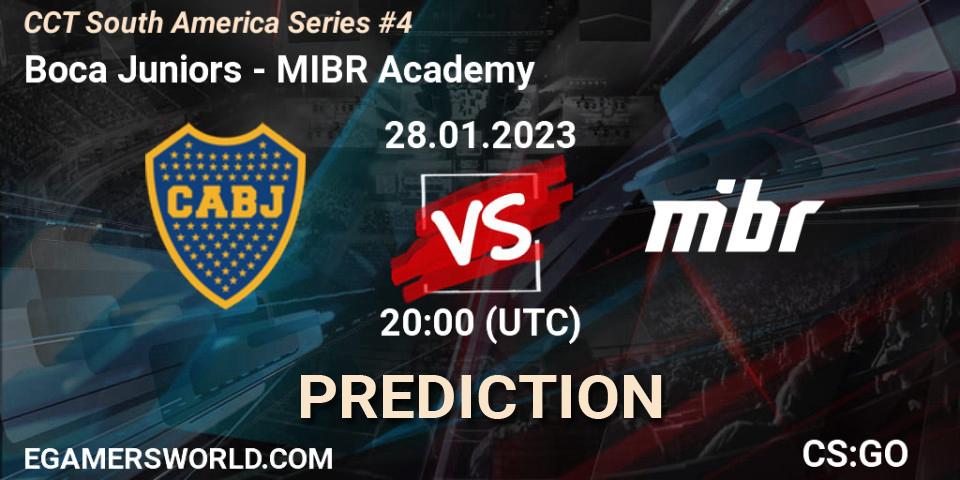 Boca Juniors vs MIBR Academy: Match Prediction. 28.01.23, CS2 (CS:GO), CCT South America Series #4