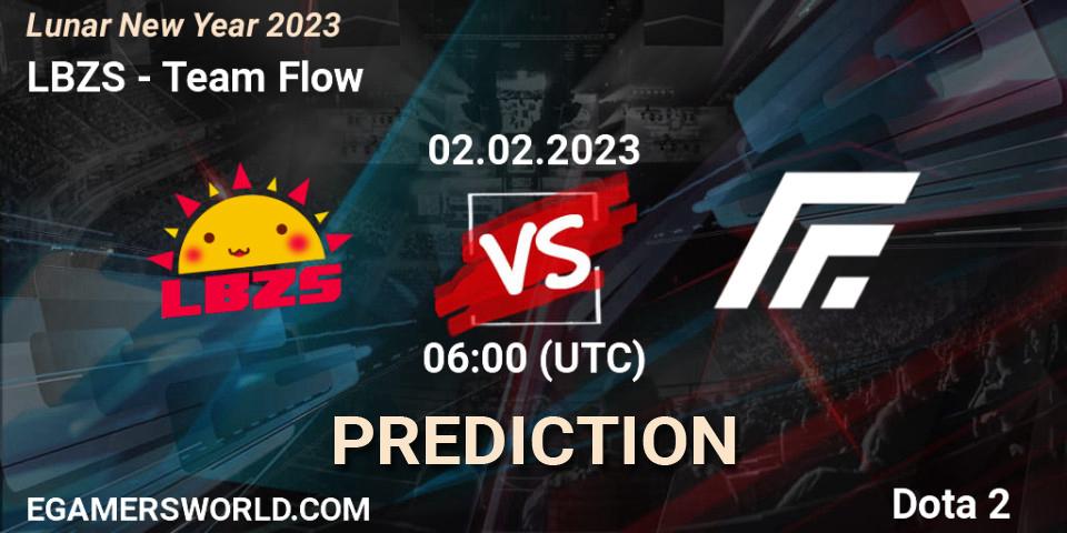 LBZS vs Team Flow: Match Prediction. 28.01.23, Dota 2, Lunar New Year 2023