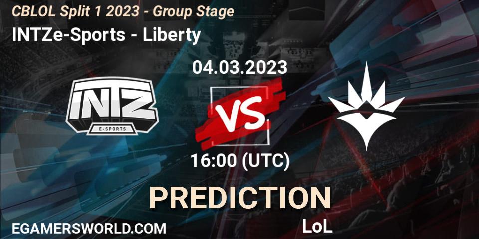 INTZ e-Sports vs Liberty: Match Prediction. 04.03.23, LoL, CBLOL Split 1 2023 - Group Stage