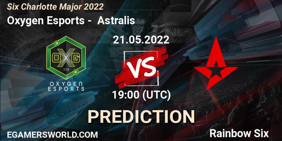 Oxygen Esports vs Astralis: Match Prediction. 21.05.22, Rainbow Six, Six Charlotte Major 2022