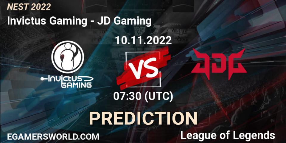 Invictus Gaming vs JD Gaming: Match Prediction. 10.11.22, LoL, NEST 2022