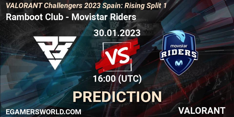 Ramboot Club vs Movistar Riders: Match Prediction. 30.01.23, VALORANT, VALORANT Challengers 2023 Spain: Rising Split 1