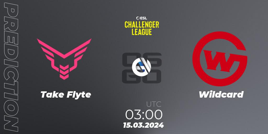 Take Flyte vs Wildcard: Match Prediction. 15.03.24, CS2 (CS:GO), ESL Challenger League Season 47: North America