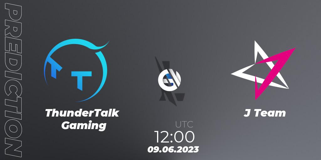 ThunderTalk Gaming vs J Team: Match Prediction. 09.06.23, Wild Rift, WRL Asia 2023 - Season 1 - Regular Season