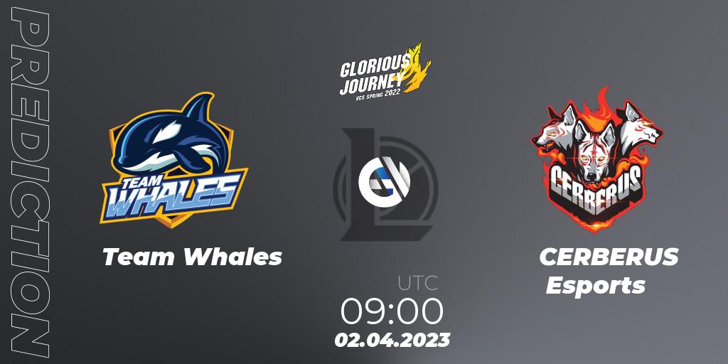 Team Whales vs CERBERUS Esports: Match Prediction. 02.04.23, LoL, VCS Spring 2023 - Group Stage