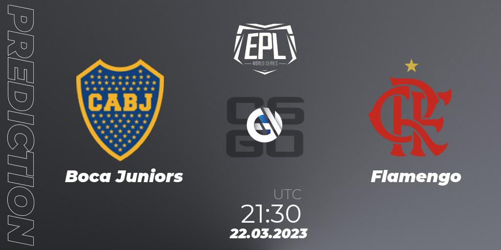 Boca Juniors vs Flamengo: Match Prediction. 23.03.23, CS2 (CS:GO), EPL World Series: Americas Season 3