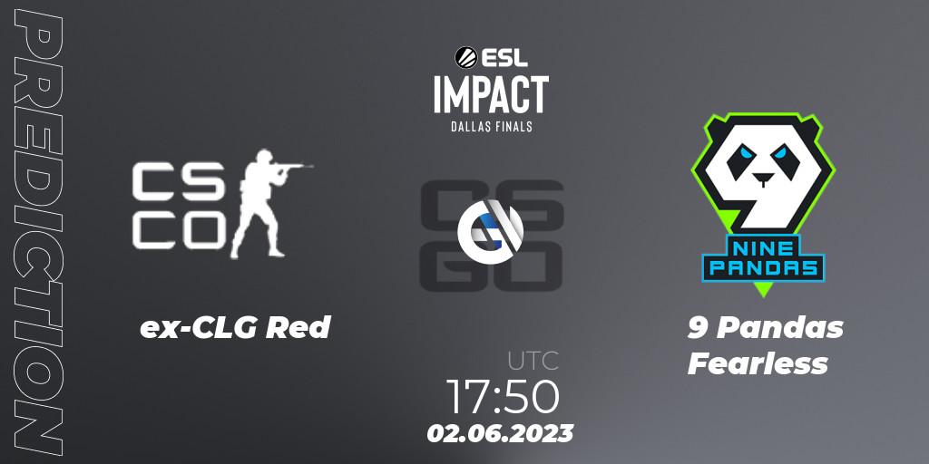 FlyQuest RED vs 9 Pandas Fearless: Match Prediction. 02.06.23, CS2 (CS:GO), ESL Impact League Season 3