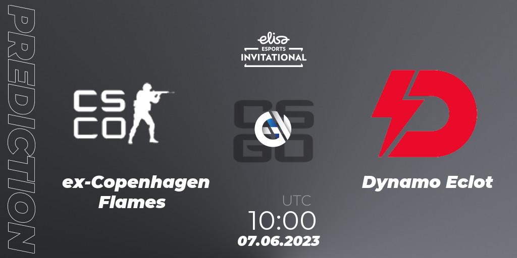 ex-Copenhagen Flames vs Dynamo Eclot: Match Prediction. 07.06.23, CS2 (CS:GO), Elisa Invitational Spring 2023