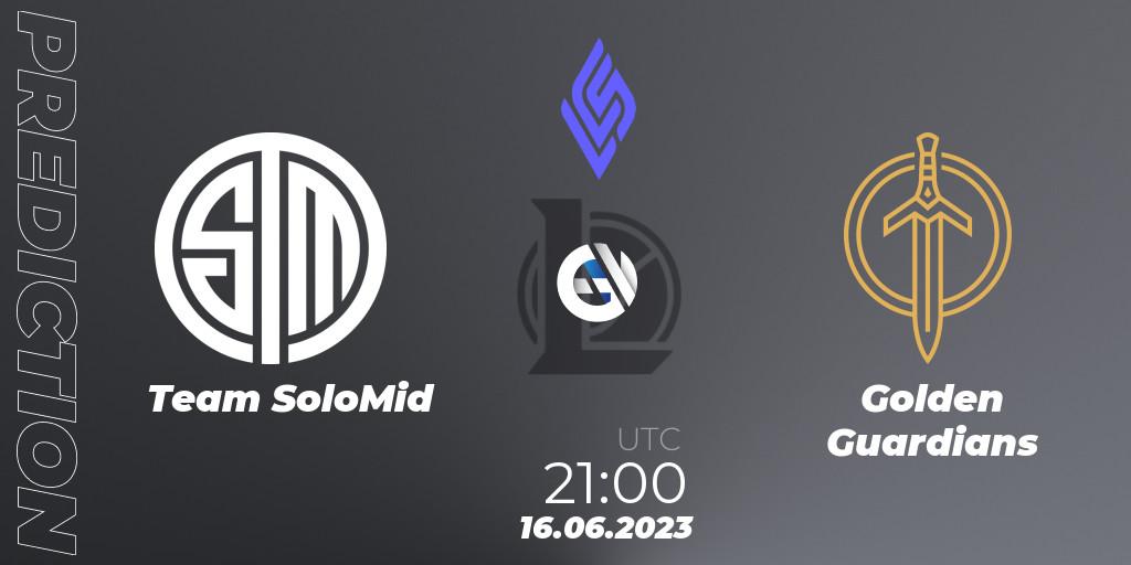 Team SoloMid vs Golden Guardians: Match Prediction. 23.06.23, LoL, LCS Summer 2023 - Group Stage