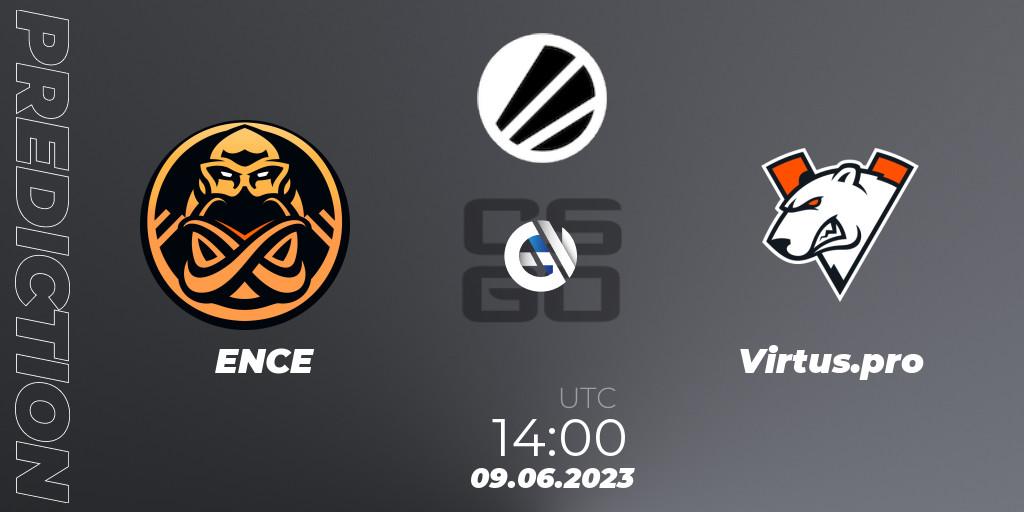 ENCE vs Virtus.pro: Match Prediction. 09.06.23, CS2 (CS:GO), ESL Challenger Katowice 2023