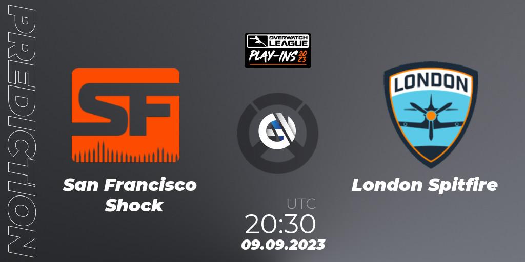 San Francisco Shock vs London Spitfire: Match Prediction. 09.09.23, Overwatch, Overwatch League 2023 - Play-Ins