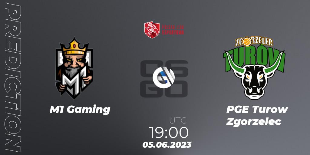 M1 Gaming vs PGE Turow Zgorzelec: Match Prediction. 05.06.23, CS2 (CS:GO), Polish Esports League 2023 Split 2