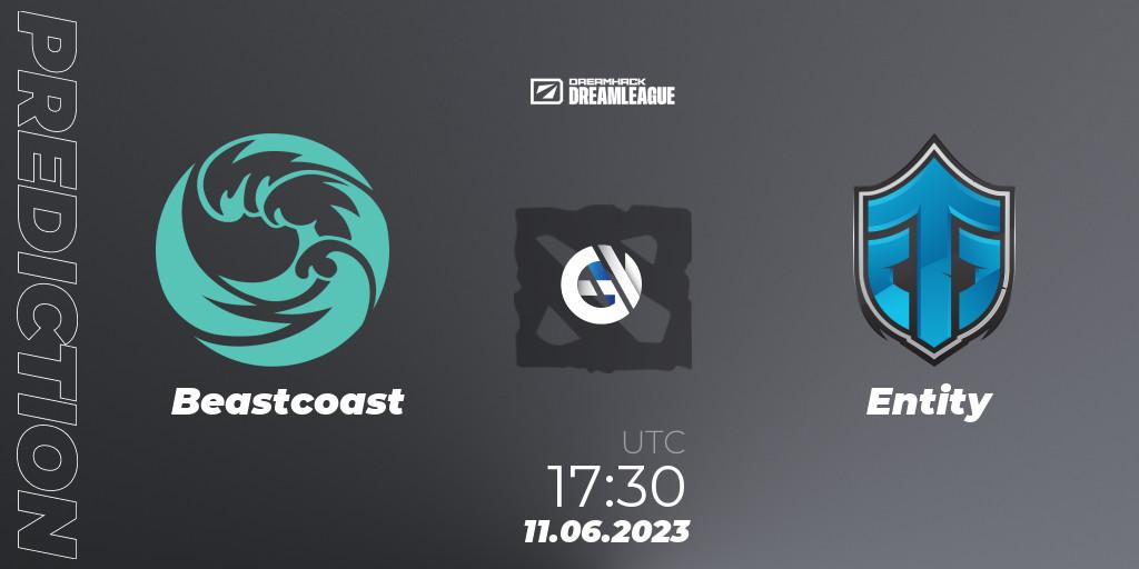 Beastcoast vs Entity: Match Prediction. 11.06.23, Dota 2, DreamLeague Season 20 - Group Stage 1