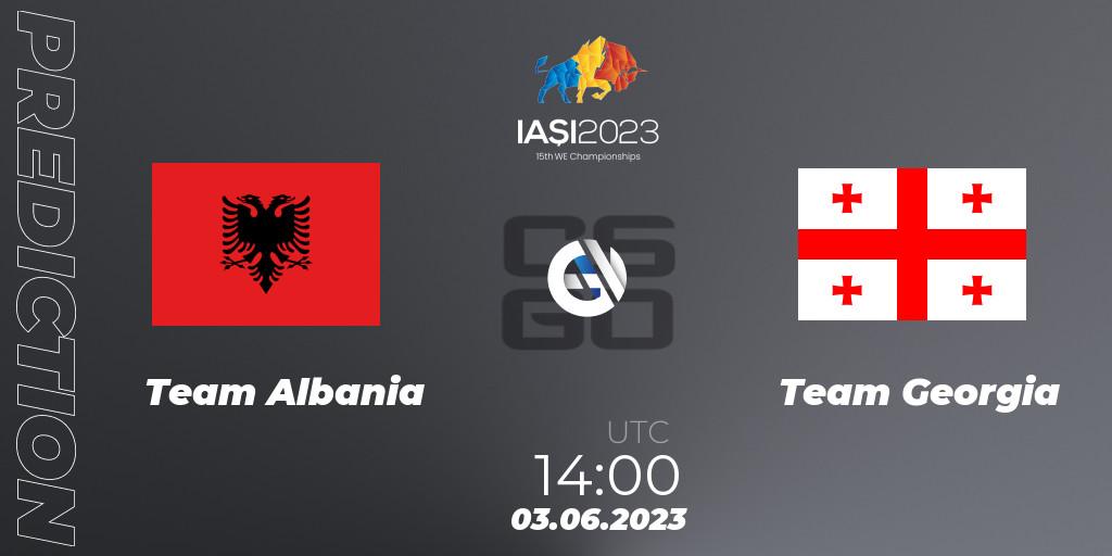 Team Albania vs Team Georgia: Match Prediction. 03.06.23, CS2 (CS:GO), IESF World Esports Championship 2023: Eastern Europe Qualifier