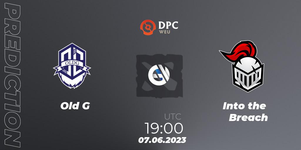 Old G vs Into the Breach: Match Prediction. 07.06.23, Dota 2, DPC 2023 Tour 3: WEU Division II (Lower)