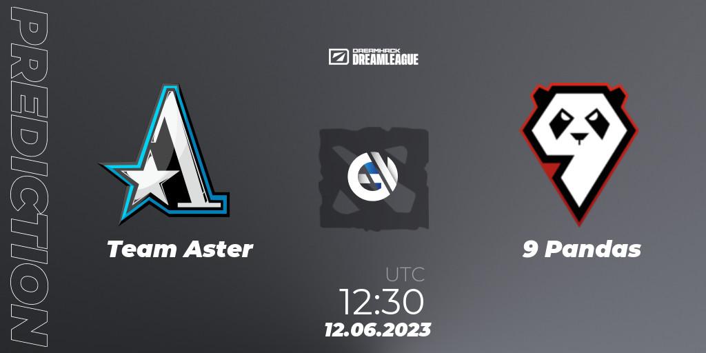 Team Aster vs 9 Pandas: Match Prediction. 12.06.23, Dota 2, DreamLeague Season 20 - Group Stage 1