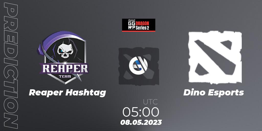 Reaper Hashtag vs Dino Esports: Match Prediction. 08.05.23, Dota 2, GGWP Dragon Series 2