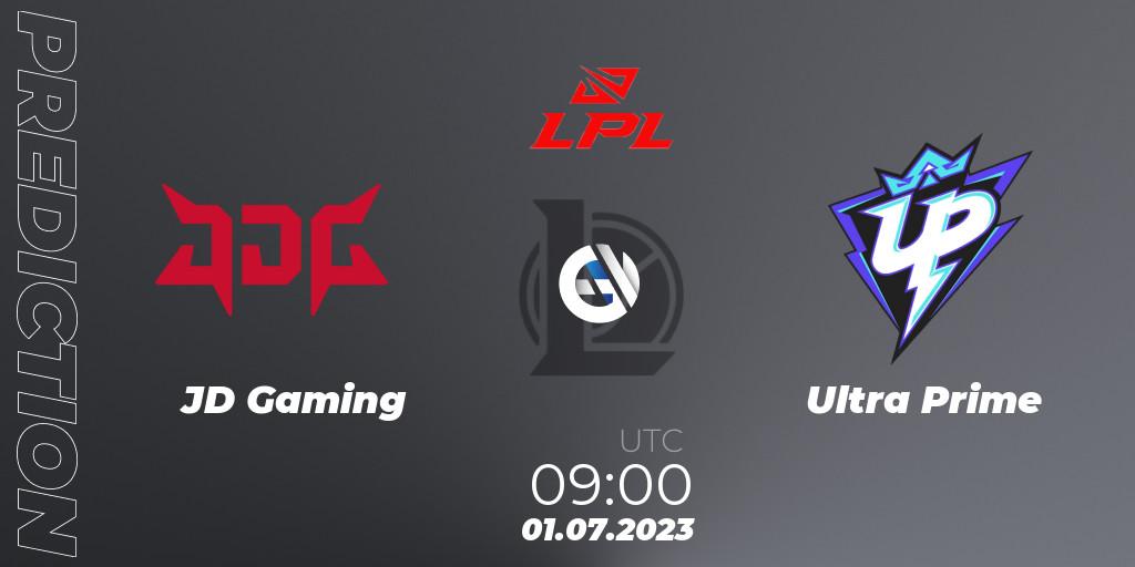 JD Gaming vs Ultra Prime: Match Prediction. 01.07.23, LoL, LPL Summer 2023 Regular Season