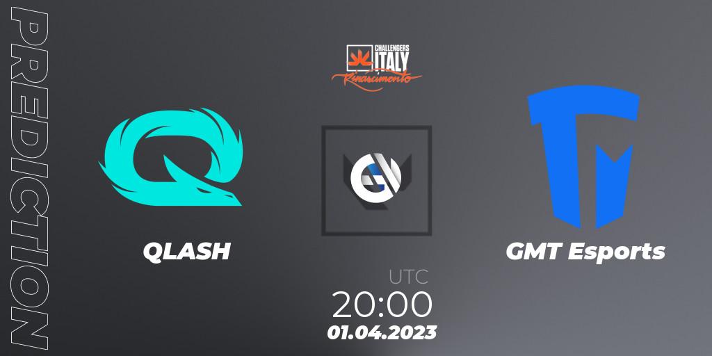 QLASH vs GMT Esports: Match Prediction. 01.04.23, VALORANT, VALORANT Challengers 2023 Italy: Rinascimento Split 2