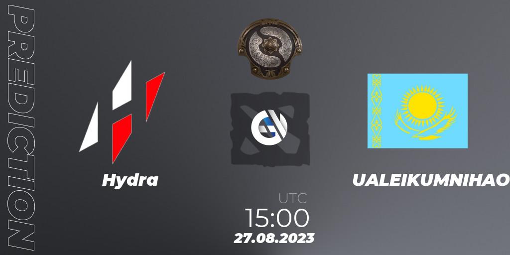 Hydra vs UALEIKUMNIHAO: Match Prediction. 22.08.23, Dota 2, The International 2023 - Eastern Europe Qualifier