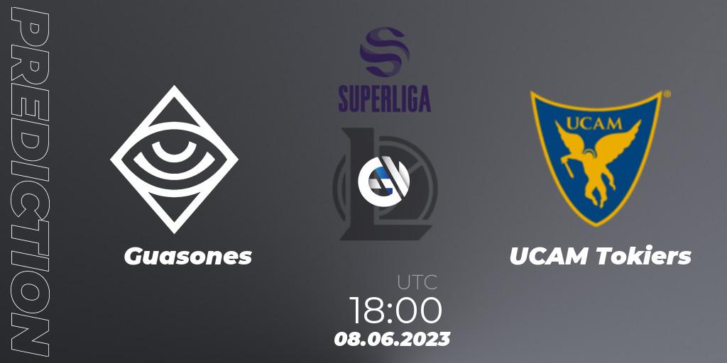 Guasones vs UCAM Esports Club: Match Prediction. 08.06.23, LoL, Superliga Summer 2023 - Group Stage