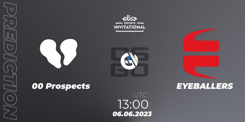 JANO vs EYEBALLERS: Match Prediction. 06.06.23, CS2 (CS:GO), Elisa Invitational Spring 2023