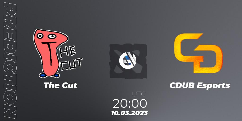 The Cut vs CDUB Esports: Match Prediction. 10.03.23, Dota 2, TodayPay Invitational Season 4