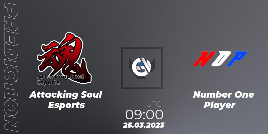Attacking Soul Esports vs Number One Player: Match Prediction. 25.03.23, VALORANT, FGC Valorant Invitational 2023: Act 1