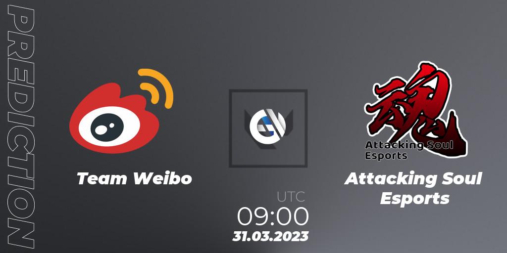 Team Weibo vs Attacking Soul Esports: Match Prediction. 31.03.23, VALORANT, FGC Valorant Invitational 2023: Act 1