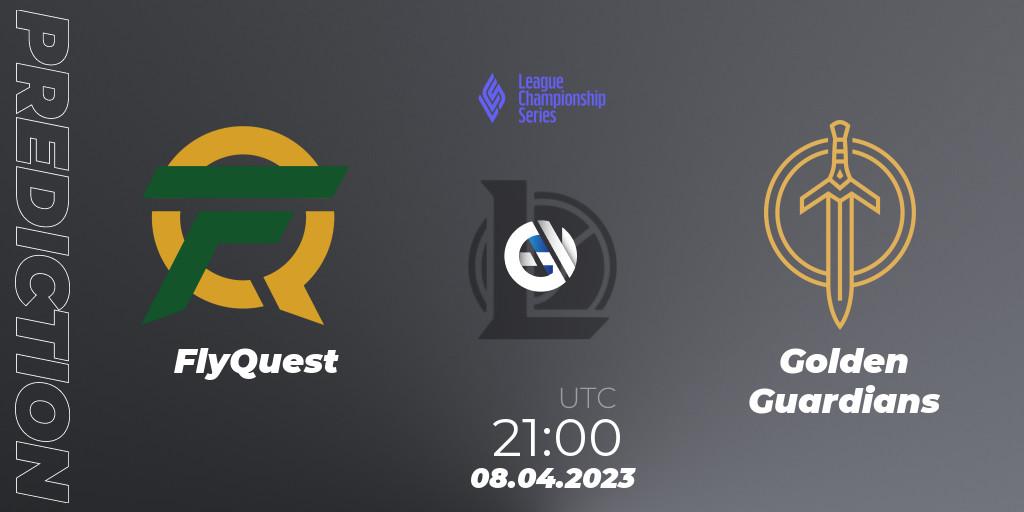 FlyQuest vs Golden Guardians: Match Prediction. 08.04.23, LoL, LCS Spring 2023 - Playoffs