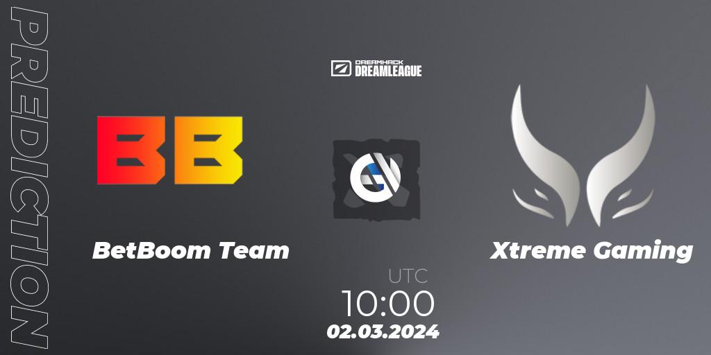 BetBoom Team vs Xtreme Gaming: Match Prediction. 02.03.24, Dota 2, DreamLeague Season 22