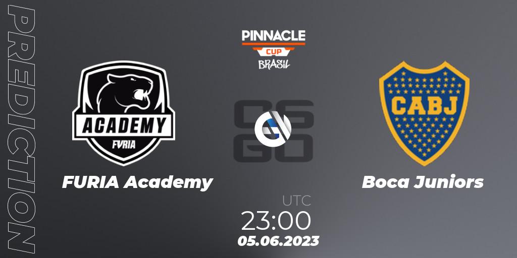 FURIA Academy vs Boca Juniors: Match Prediction. 05.06.23, CS2 (CS:GO), Pinnacle Brazil Cup 1