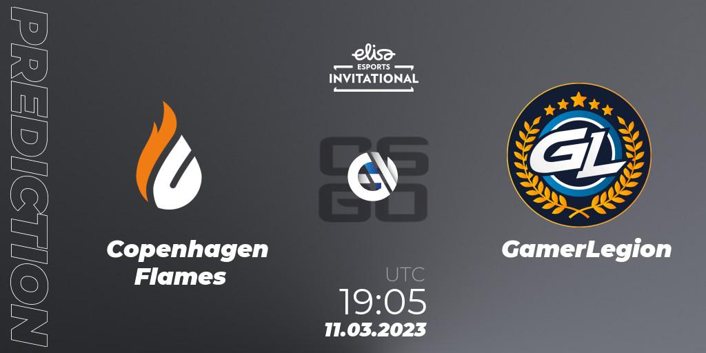 Copenhagen Flames vs GamerLegion: Match Prediction. 11.03.23, CS2 (CS:GO), Elisa Invitational Winter 2023