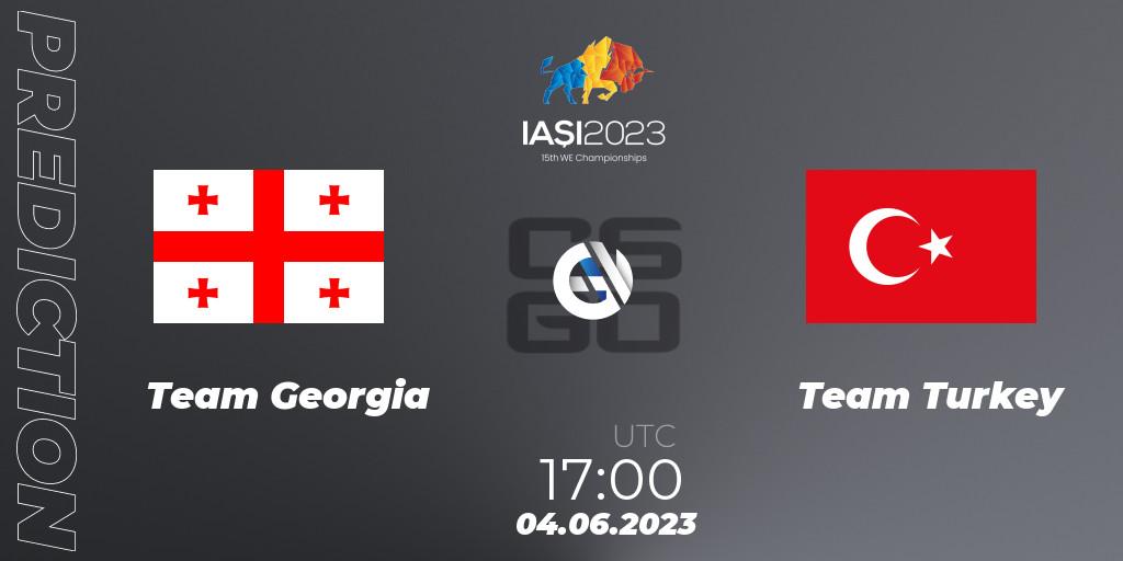 Team Georgia vs Team Turkey: Match Prediction. 04.06.23, CS2 (CS:GO), IESF World Esports Championship 2023: Eastern Europe Qualifier