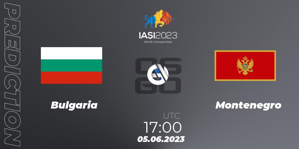 Bulgaria vs Montenegro: Match Prediction. 05.06.23, CS2 (CS:GO), IESF World Esports Championship 2023: Eastern Europe Qualifier