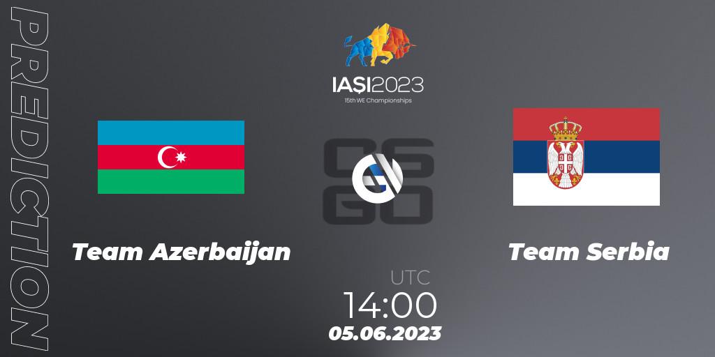 Team Azerbaijan vs Serbia: Match Prediction. 05.06.23, CS2 (CS:GO), IESF World Esports Championship 2023: Eastern Europe Qualifier