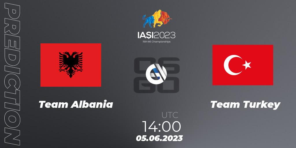 Team Albania vs Team Turkey: Match Prediction. 05.06.23, CS2 (CS:GO), IESF World Esports Championship 2023: Eastern Europe Qualifier