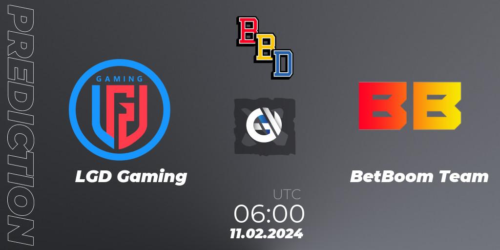 LGD Gaming vs BetBoom Team: Match Prediction. 11.02.24, Dota 2, BetBoom Dacha Dubai 2024