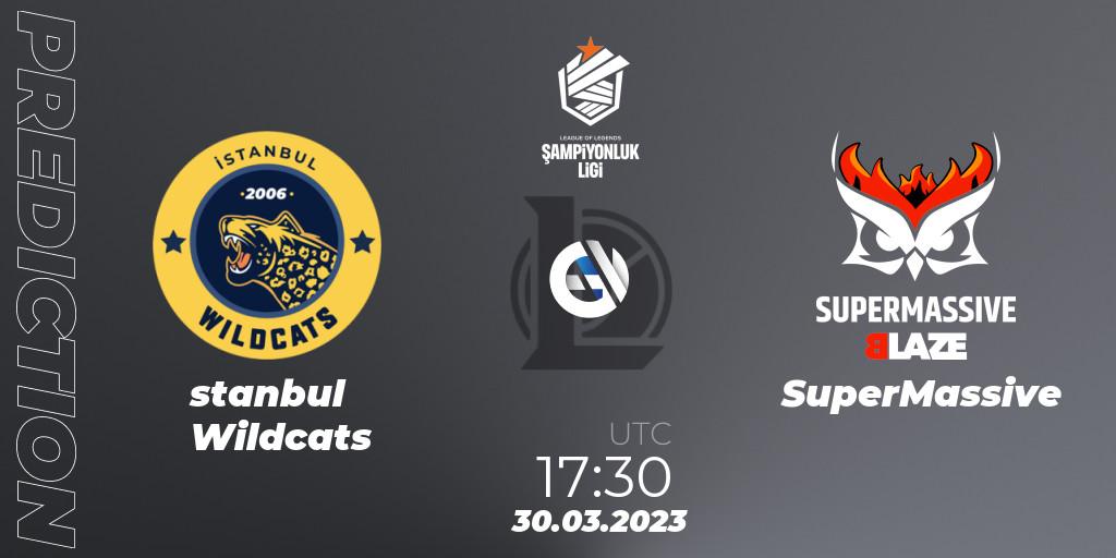 İstanbul Wildcats vs SuperMassive: Match Prediction. 30.03.23, LoL, TCL Winter 2023 - Playoffs