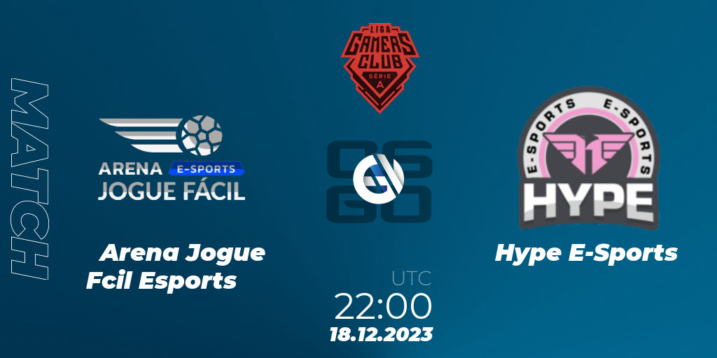 SOLOVE x Arena Jogue Fácil Esports 12/12/2023 na Gamers Club Série A  Dezembro 2023, CS2 (CS:GO)